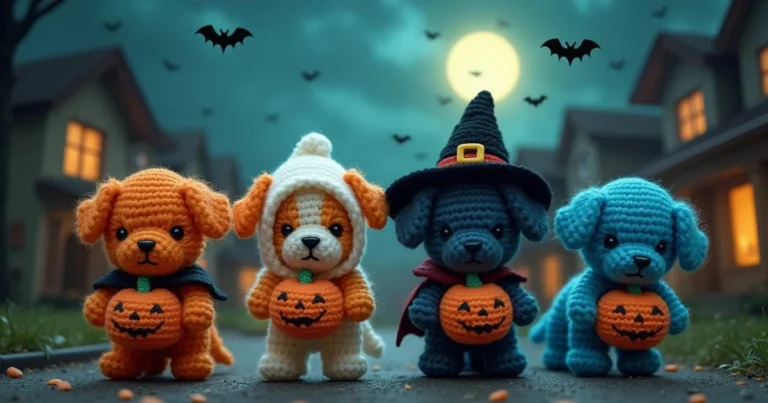 Bluey Amigurumi Halloween