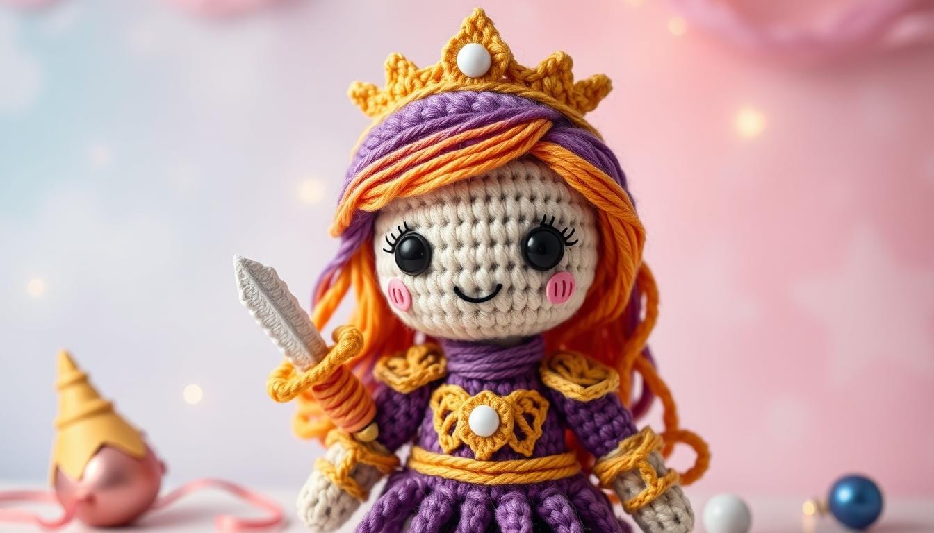 Nella the Princess Knight Amigurumi