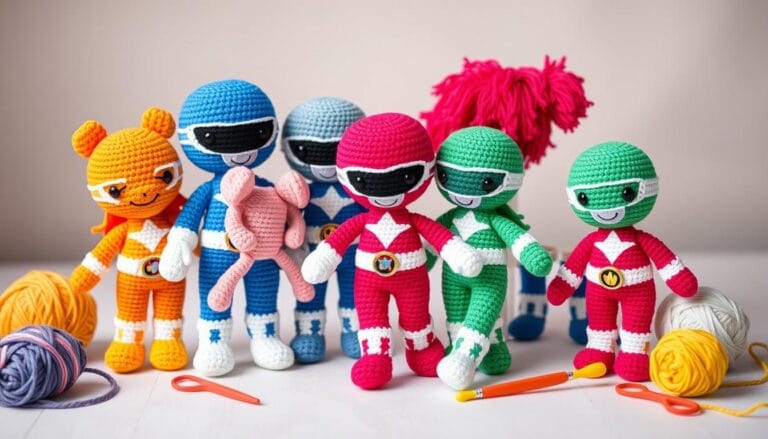 Rainbow Rangers Amigurumi