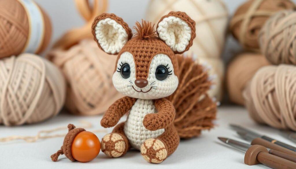 chipmunk amigurumi