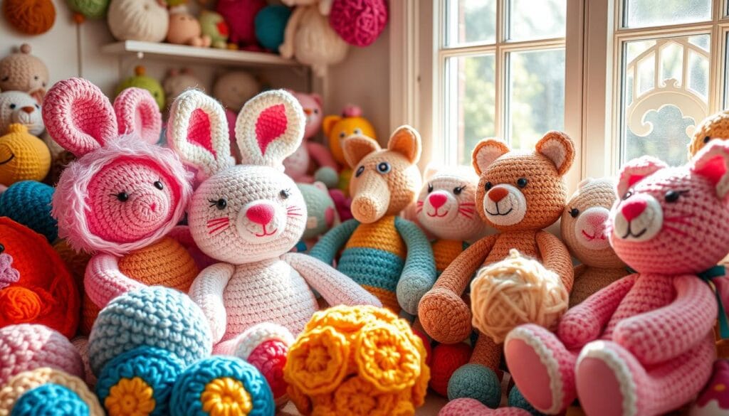 crochet stuffed animals