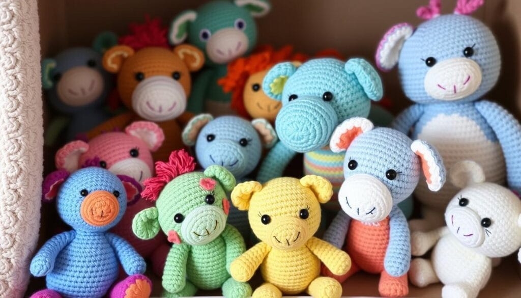 crochet stuffed toys