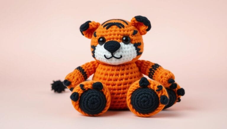 Chubby Tiger Free Crochet