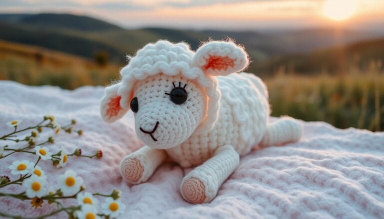 Crochet Chris the Sheep