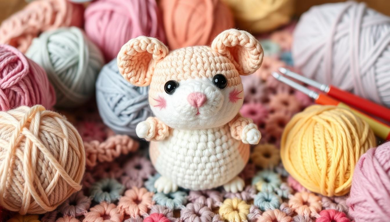 Crochet Your Own Happy Hamster