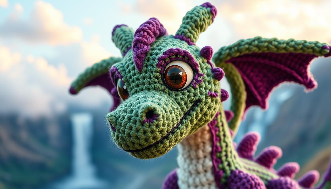 Dante The Dragon Free Crochet