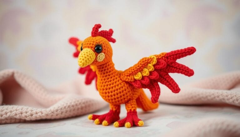 Percival The Phoenix Free Crochet