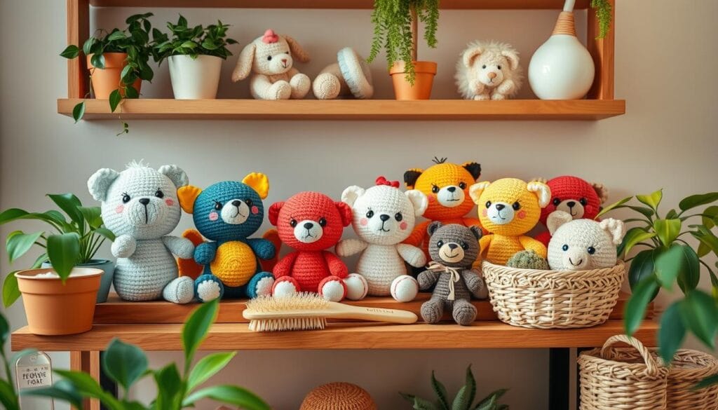 Amigurumi Care and Display