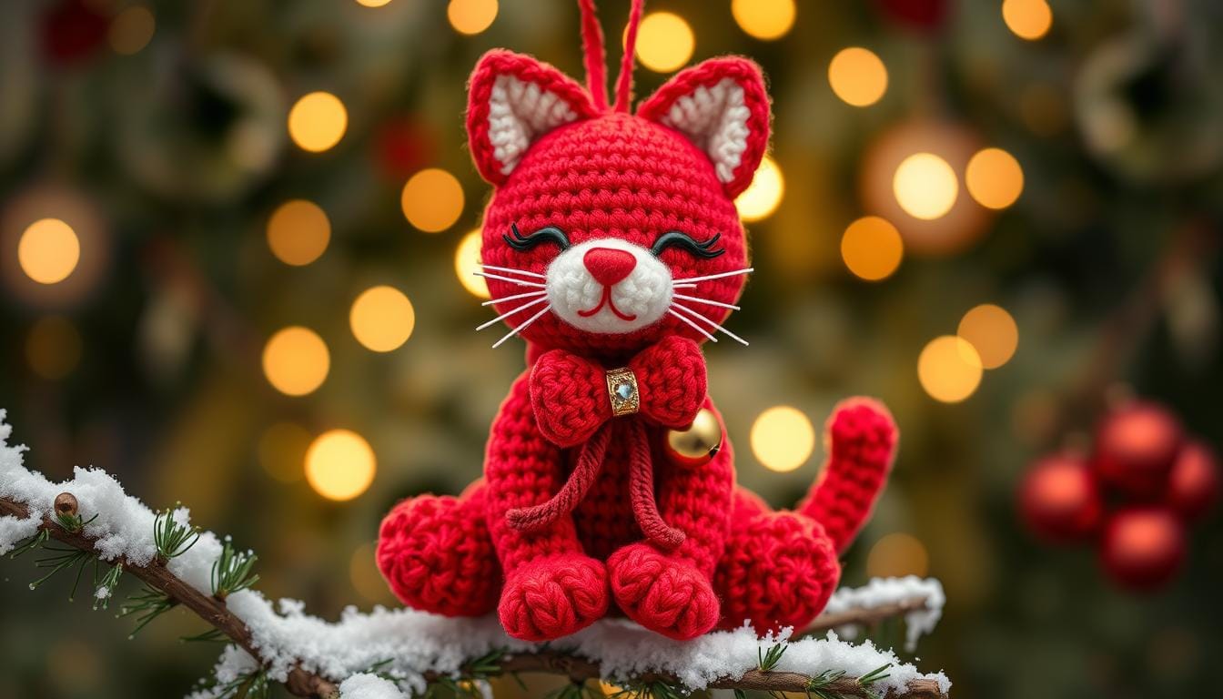 Amigurumi Cat Christmas