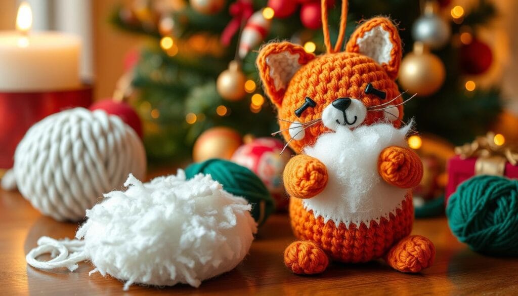 Amigurumi cat christmas stuffing techniques