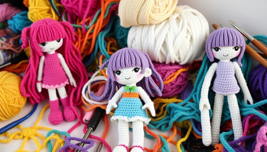 Crochet Anime Figure Crafting Errors