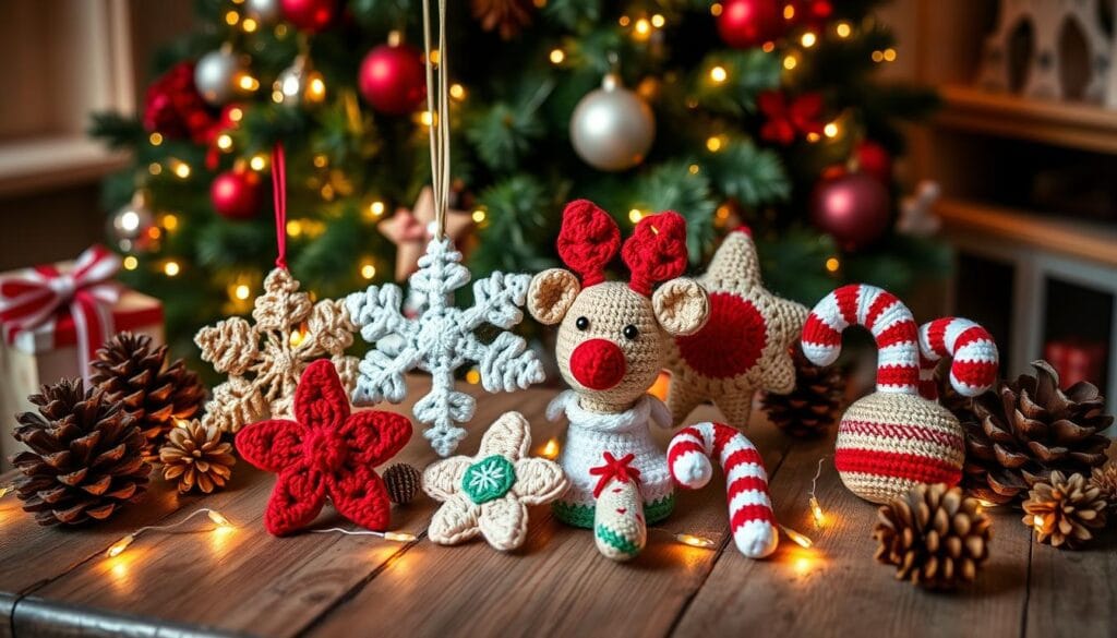 Holiday Decor Amigurumi Display