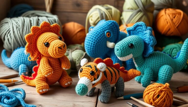 Ice Age Dinosaurs Amigurumi