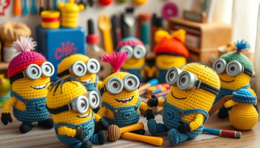 Minion Amigurumi Accessories