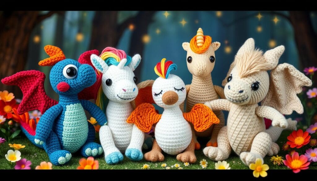 Mythical Amigurumi Creatures