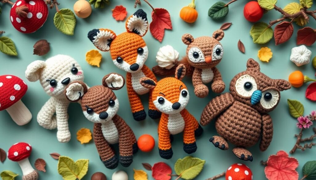 Woodland Amigurumi Animal Patterns